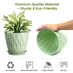 UOUZ plant pots designed for indoor and outdoor use to fit any space.