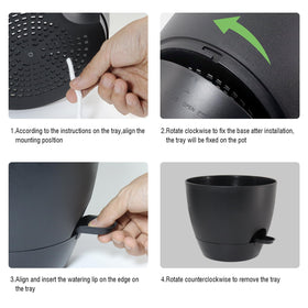 UOUZ removable watering feeder for flexible watering options