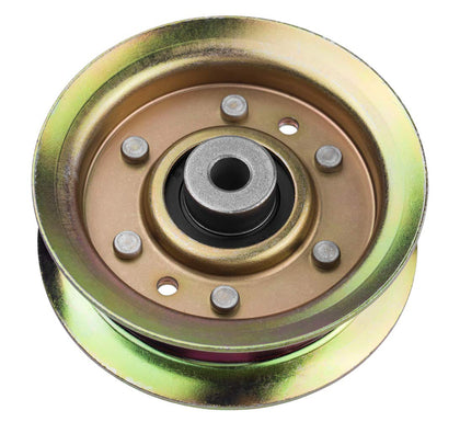 UP2WIN 532173437 idler pulley front view for smooth belt movement.