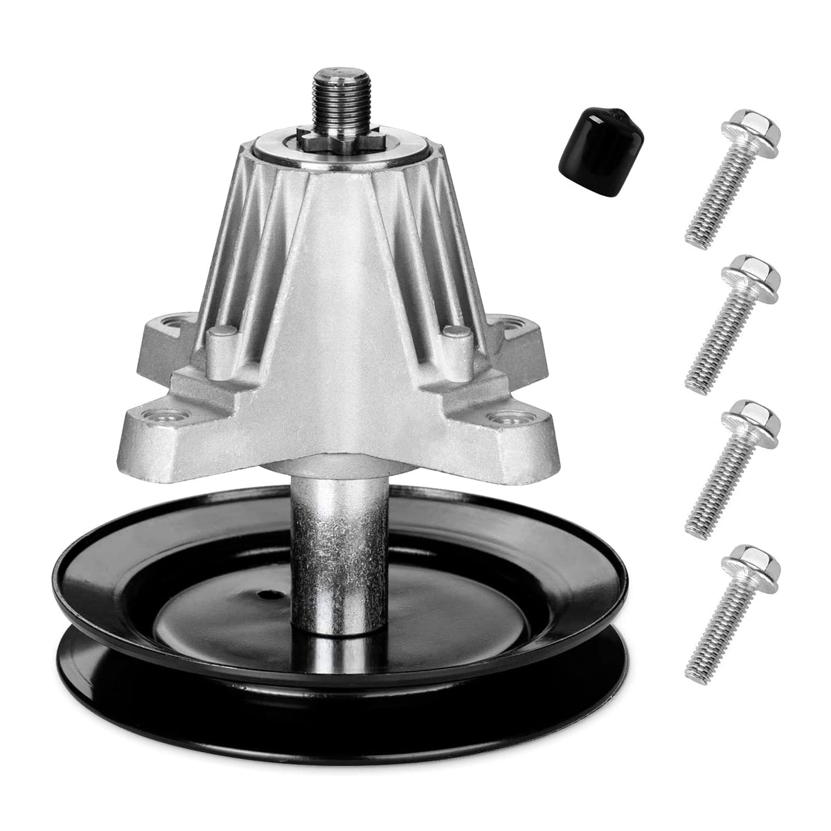 UP2WIN 918-04822B spindle assembly side view with grease fitting for easy maintenance.