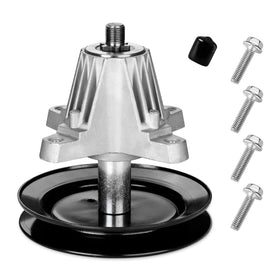 UP2WIN 918-04822B spindle assembly side view with grease fitting for easy maintenance.