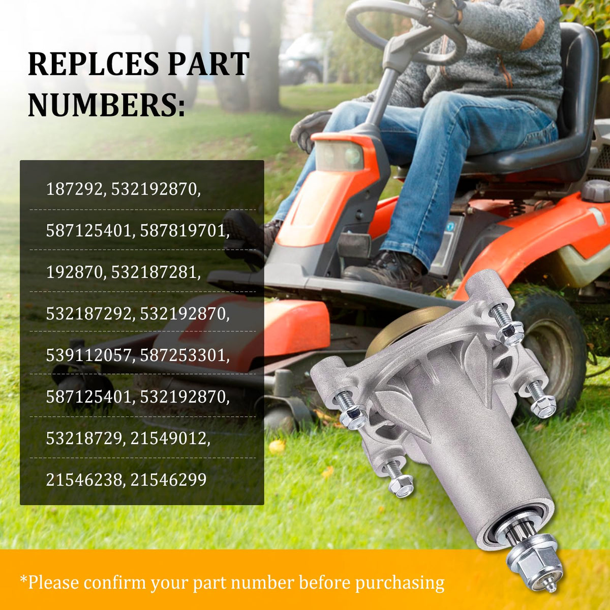 UP2WIN blade bolt and washer included for secure installation