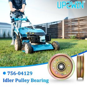 UP2WIN idler pulley compatibility with Cub Cadet and Troy-Bilt mowers.
