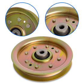 UP2WIN idler pulley steel construction for durable mower performance.