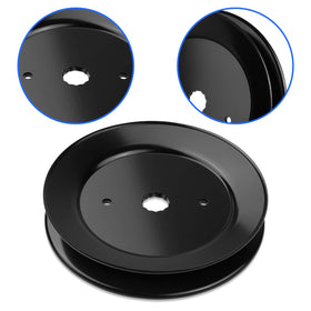 UP2WIN spindle pulley 153535 assembly guide shows quick replacement.