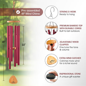 UpBlend Outdoors XL wind chimes make a thoughtful neighbor gift