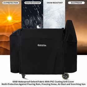 UPFETIA adjustable velcro straps ensure a secure fit against windy conditions.