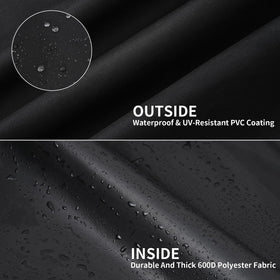 UPFETIA fits 63W x 24D x 47H grills precisely.