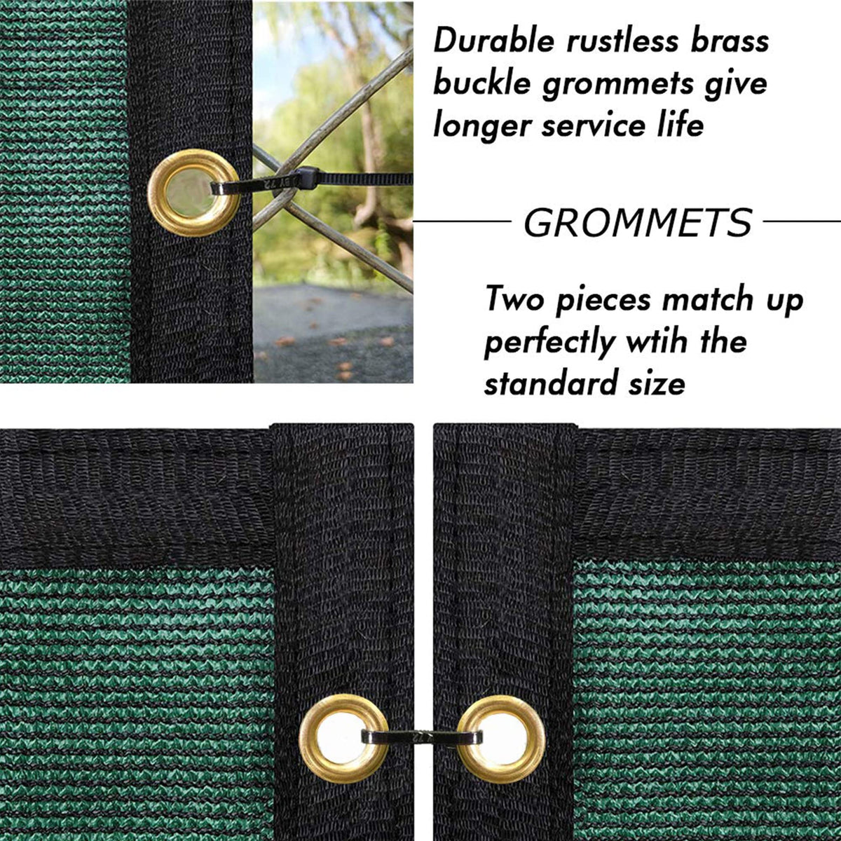 UPGRADE Edge reinforcement detail demonstrates long lasting strength for outdoor use