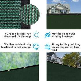 UPGRADE screen helps shield plants from wind and animals.