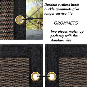 UPGRADE 170 GSM HDPE fabric demonstrates weather resistance in outdoor conditions.