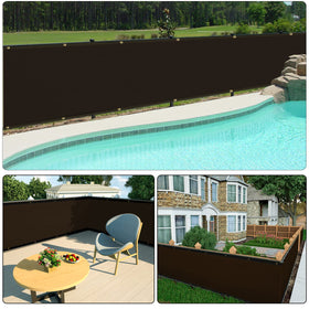 UPGRADE privacy screen color options help match outdoor décor