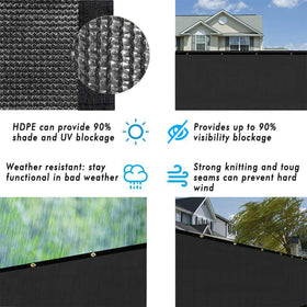 UPGRADE privacy screen provides up to 90% blackout for enhanced privacy.