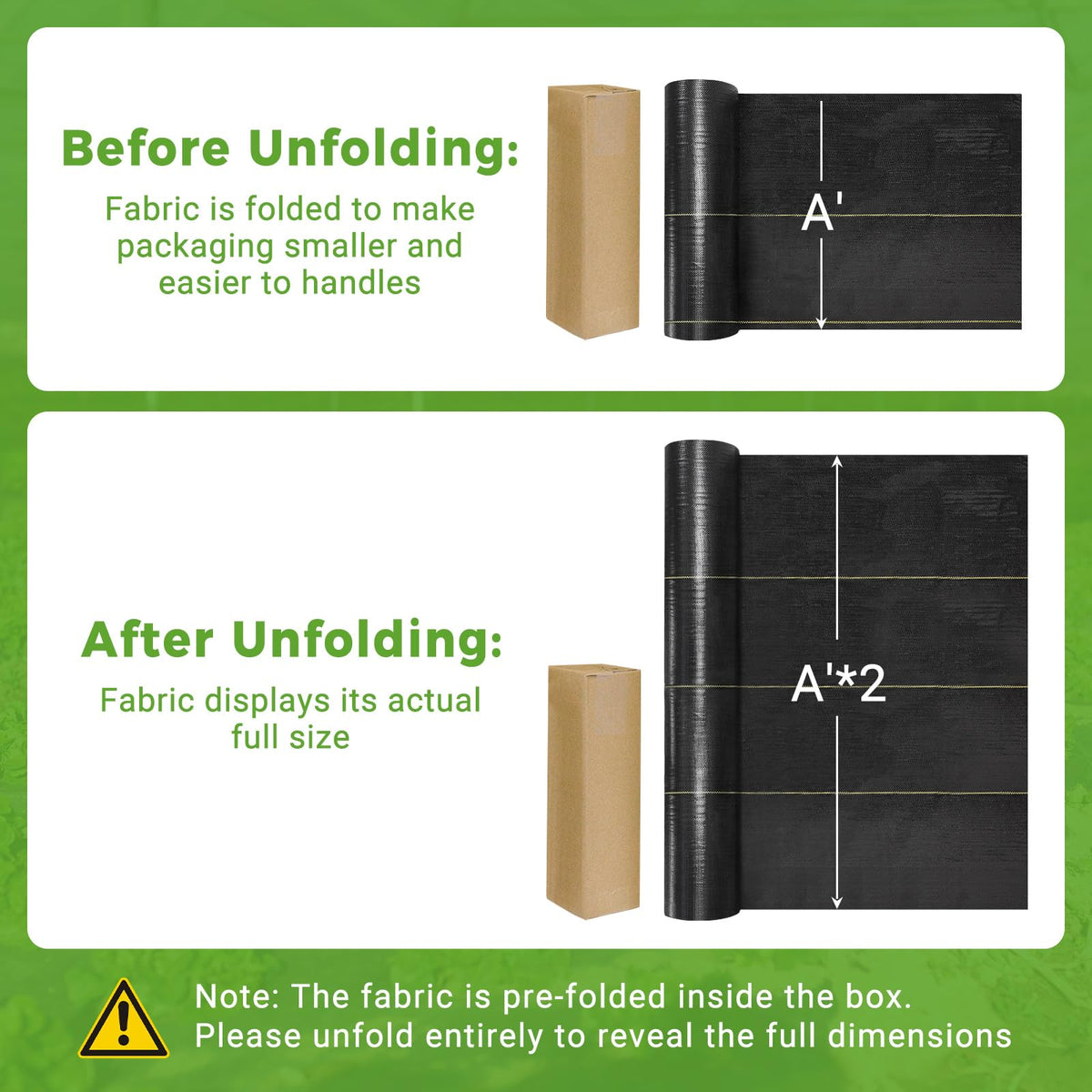 UPGRADE reinforced edges for durable performance under foot traffic