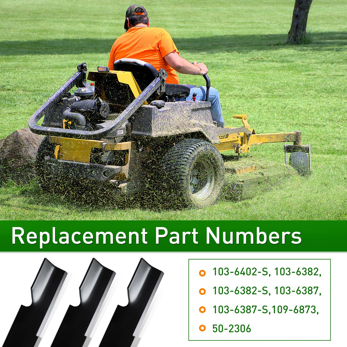 Easy installation using common tools for faster upkeep.