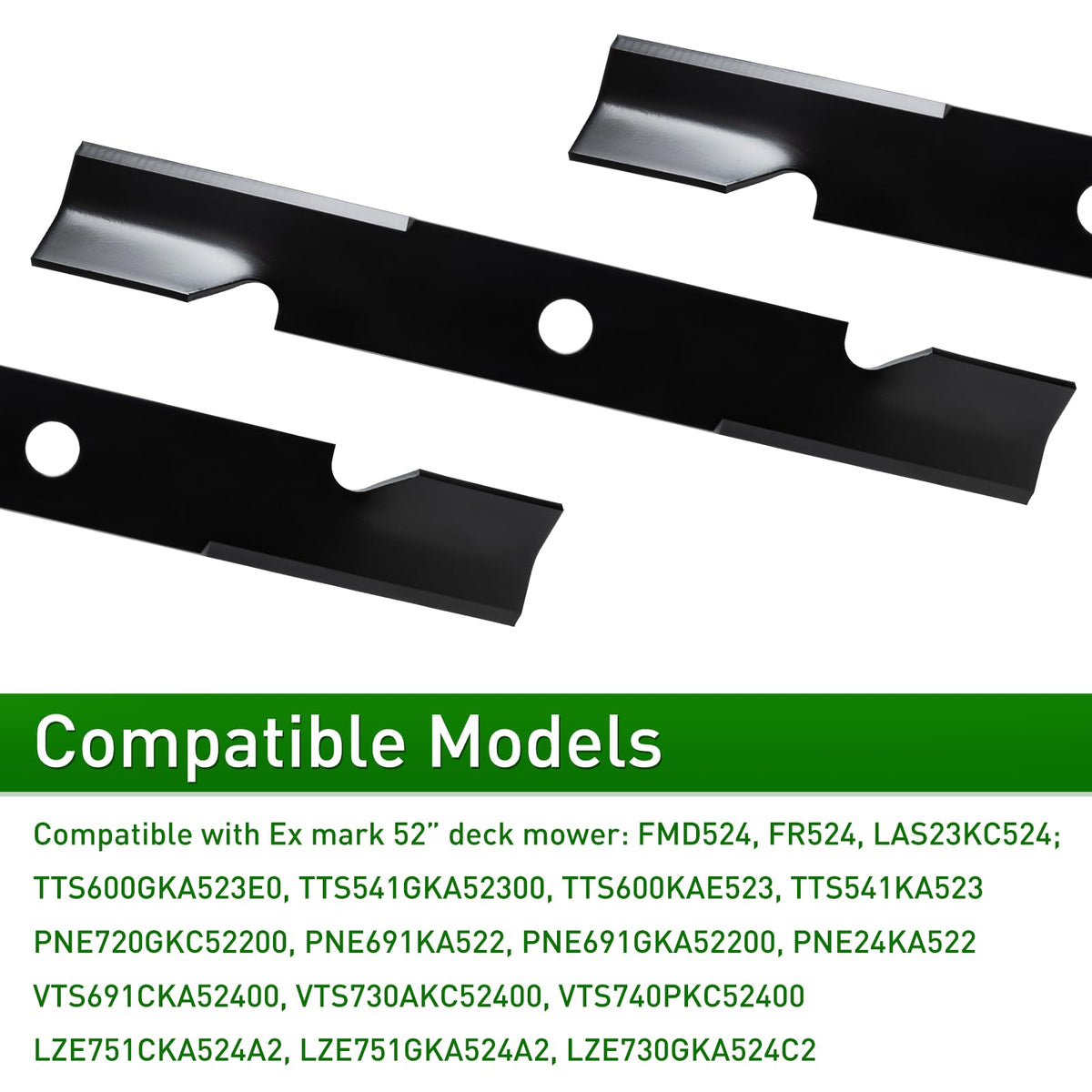 UPOW 103-6402 blade dimensions close-up for precise replacement