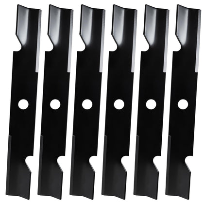 UPOW 103-6402 blade on Exmark deck delivers crisp cuts with rust resistance.