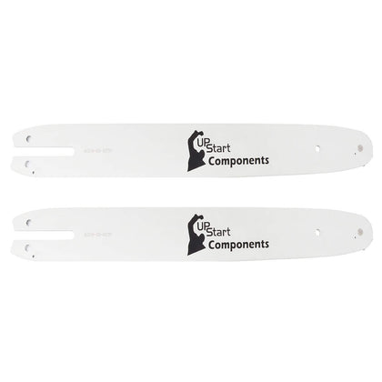 UpStart Components 16-inch guide bar for Stihl MS 170, front view, durable construction enables smoother cuts.