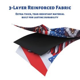 UQJE 2x3 feet bunting size ideal for porches and fences