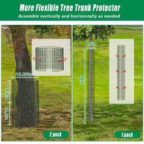 UQM breathable mesh design promoting air circulation around bark
