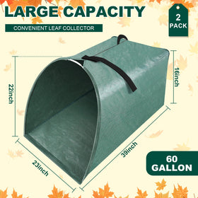UQM heavy-duty carry handles endure full bags for effortless transport