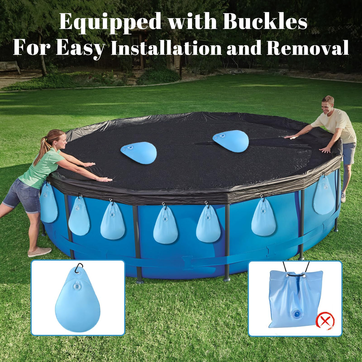 UQM sealed-edge design prevents leaks while keeping weights stable.
