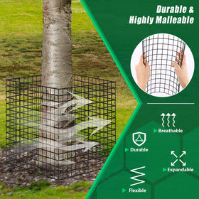 UQM Tree Trunk Protector breathable mesh promotes airflow and sunlight