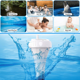 Urageuxy IPX8 waterproof thermometer built for wet environments