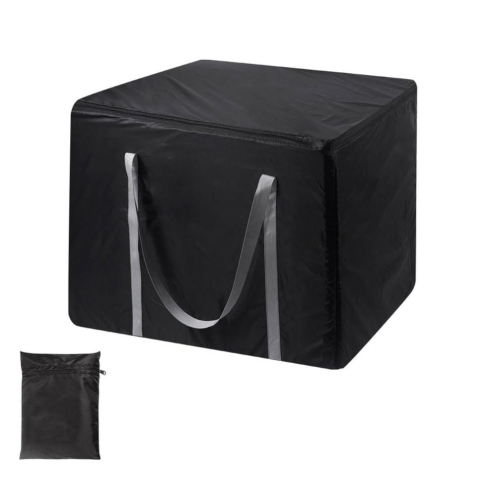 Uranshin cushion storage bag with zipper for secure outdoor cushion storage