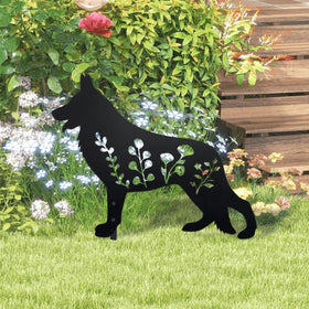 Urbraneco stake used as indoor wall art or outdoor decorative accent.