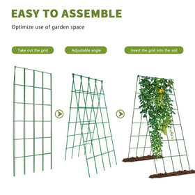 UrGROWA alloy steel frame with powder coating resists weathering