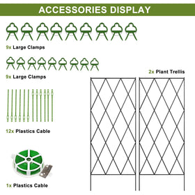UrGROWA Cucumber Trellis raised-bed use maximizes garden space efficiently