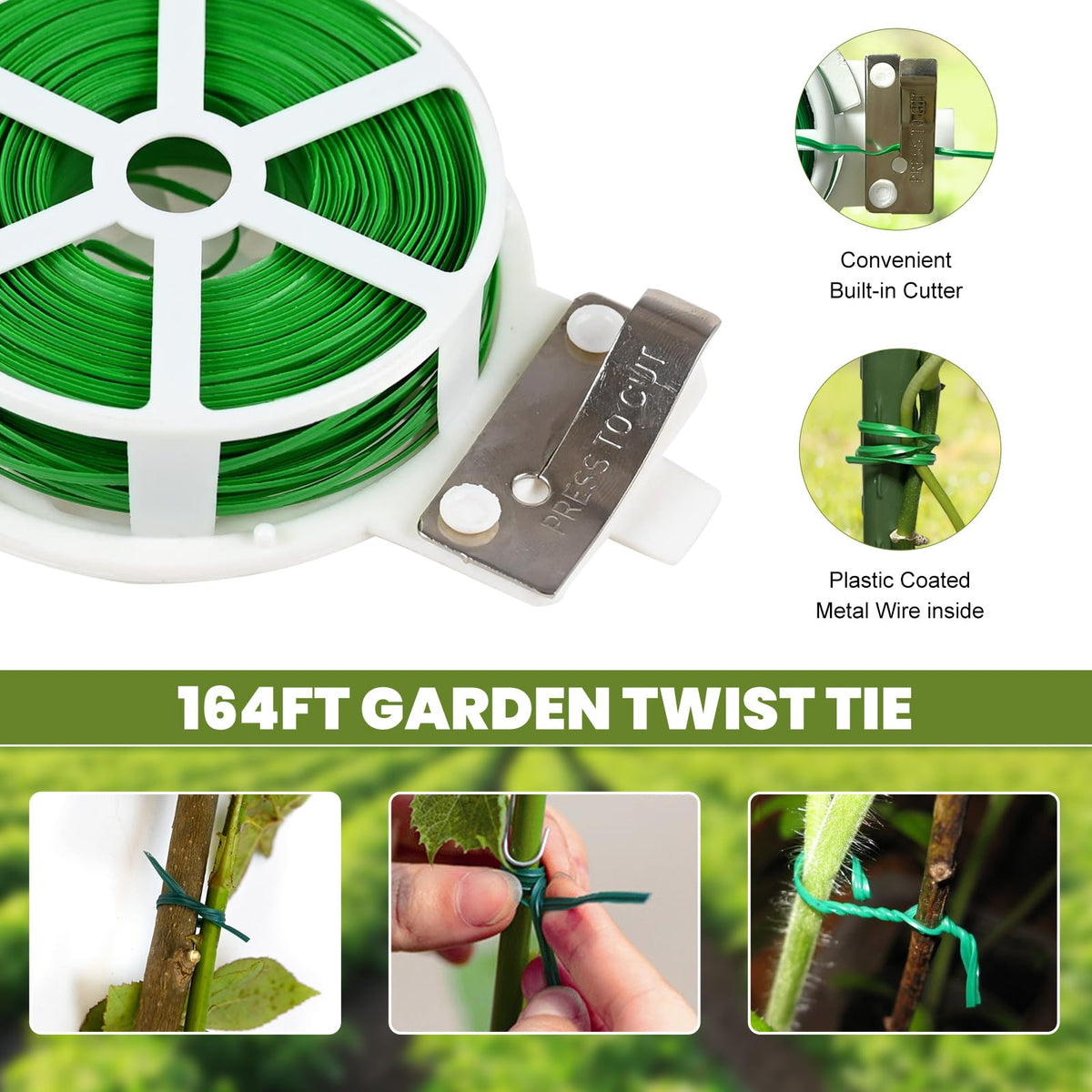UrGROWA Cucumber Trellis four feet base provides extra stability in wind