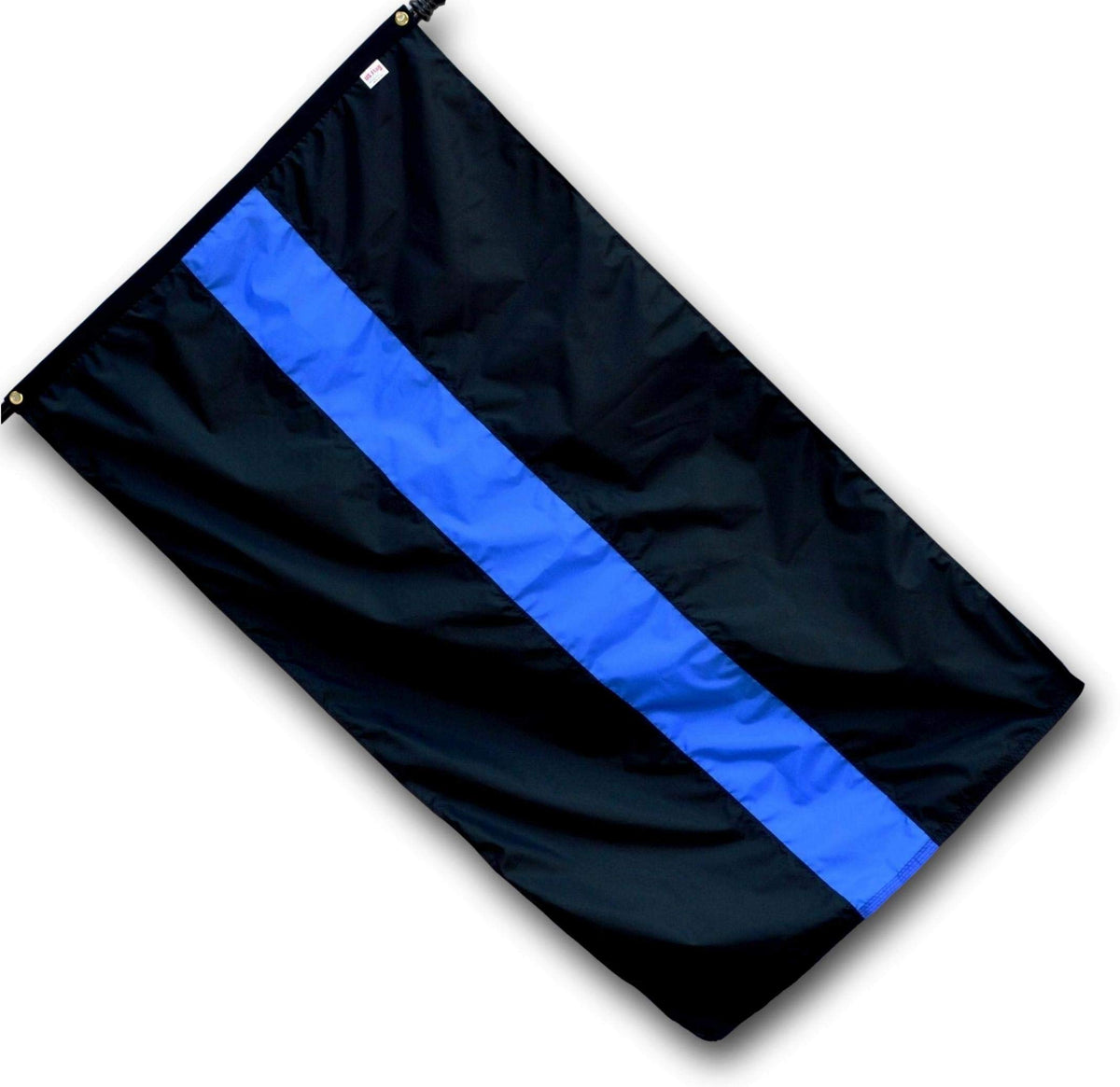 US Flag Factory thin blue line flag 3x5 outdoors with sewn stripes for lasting color.