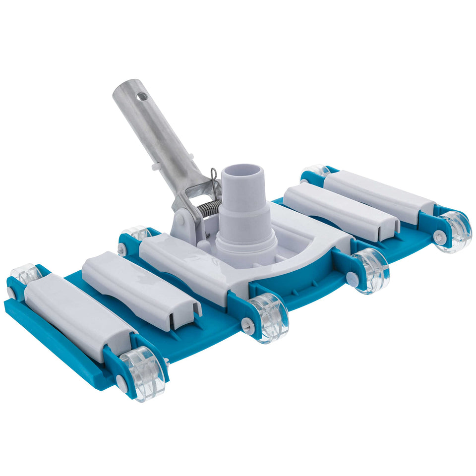 US Pool Supply 14-inch vacuum head bottom debris clean-up for inground pools.