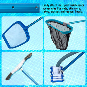 US Pool Supply compatible attachments fit standard 1-1/4 inch connections.