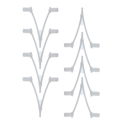 US Pool Supply butterfly V-clip pack secures accessories quickly on standard poles.