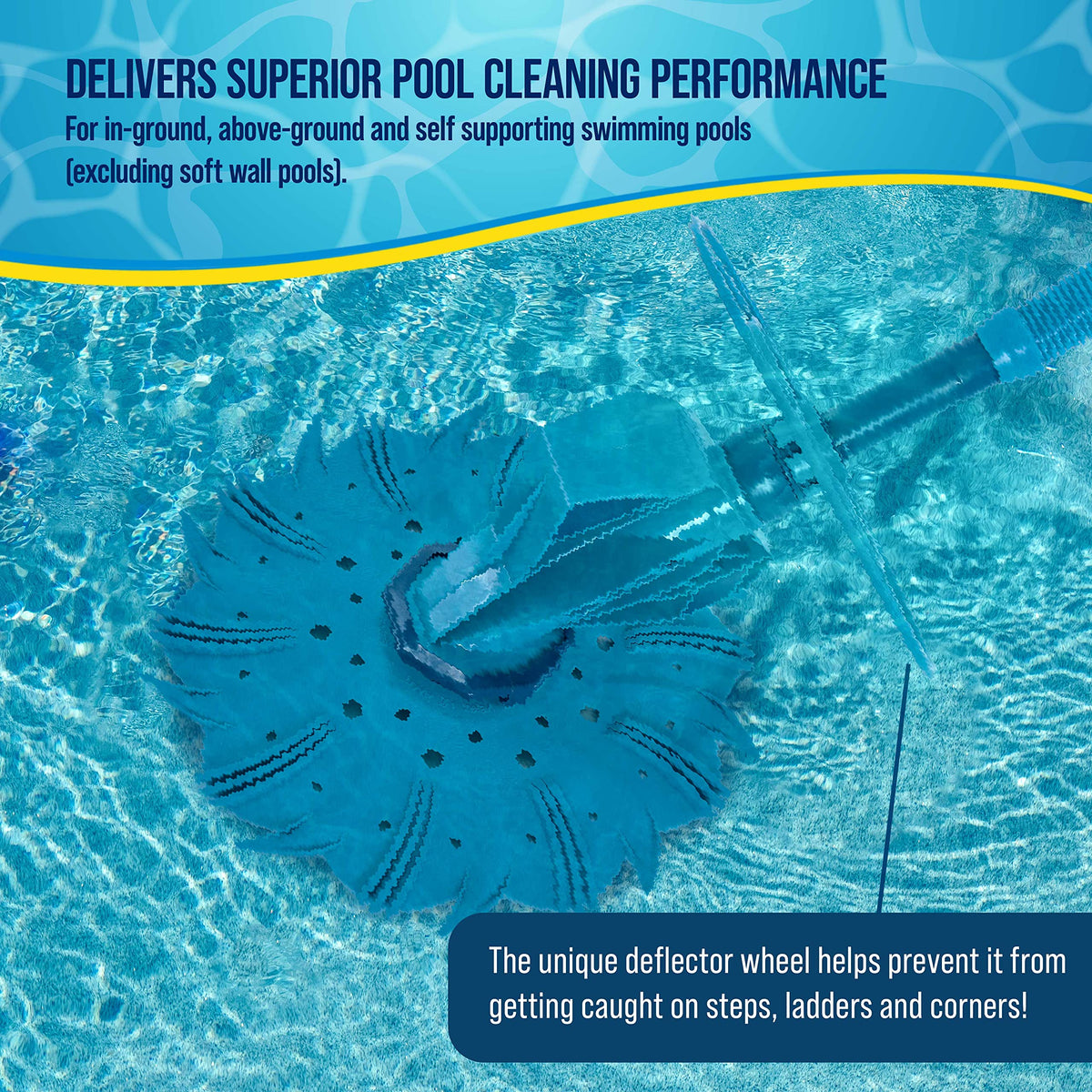 Diaphragm membrane from US Pool Supply reduces noise during operation