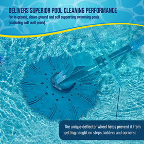 Diaphragm membrane from US Pool Supply reduces noise during operation