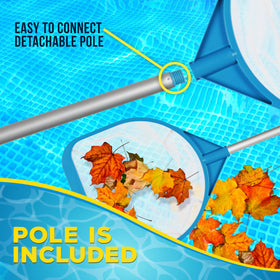 U.S. Pool Supply durable liner-safe 12x12 frame protects pool surfaces.