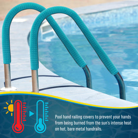 US Pool Supply fade-resistant neoprene keeps color looking fresh over time.