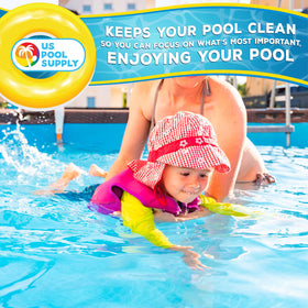 U.S. Pool Supply 1.5 lbs pack replaces 50 lbs sand media.