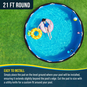 US Pool Supply Ground Shield provides protective layer between liner and ground.