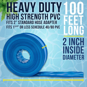 US Pool Supply hose with clamp included for secure connections