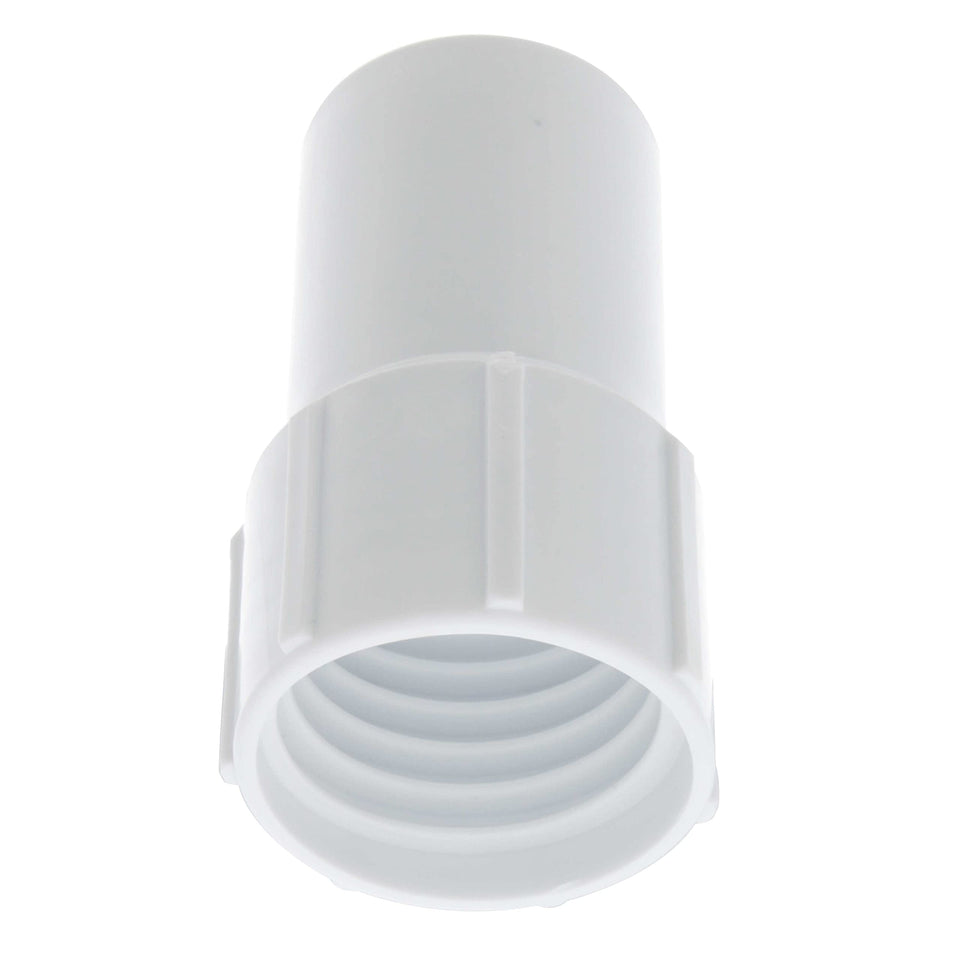 US Pool Supply 1-1/2 inch hose cuff seals spiral-wound hoses for secure connections.