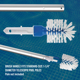 US Pool Supply compatible with 1-1/4 inch poles for easy setup
