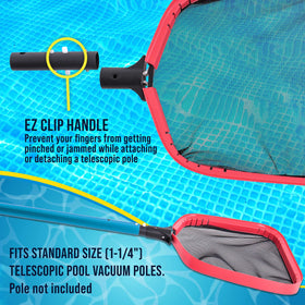 U.S. Pool Supply pool, spa, pond cleanup with 14in wide skimmer.