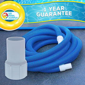 US Pool Supply secure hose-cuff installation reduces air leaks during cleaning.