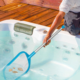 U.S. Pool Supply skimmer used for spa, hot tub, and pond cleaning