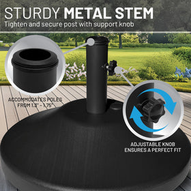 US Weight proudly made in the USA for durable outdoor support.